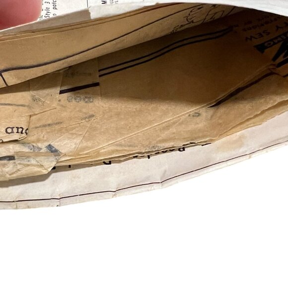 Vintage Simplicity 3092 1950s Womens Blouse Sewing Pattern Size 20 - Picture 3 of 3